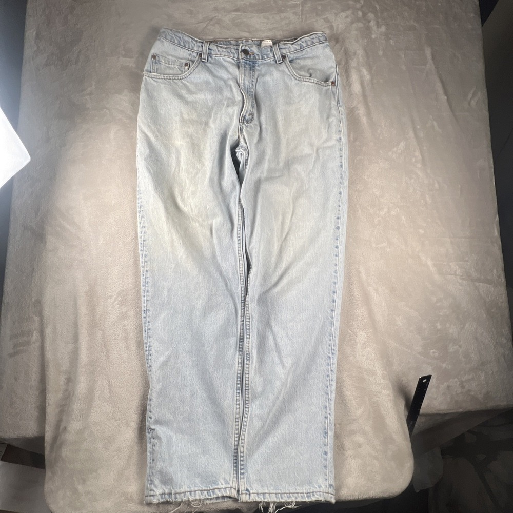 Vintage Levis 560 Distressed Jean 36x32 Loose Fit Tapered Leg MADE IN USA 90's